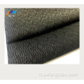 Tessuto Abaya nero 100% poliestere con pelle di pino jacquard